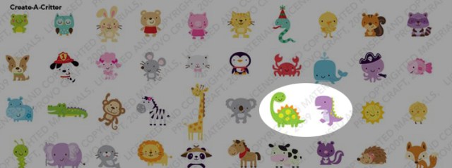 Create A Critter dinos